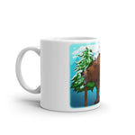 Grizzly bear coffee mug