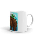 Grizzly bear coffee mug